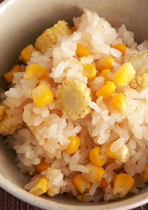 ダブルコーンご飯-レシピのメイン写真