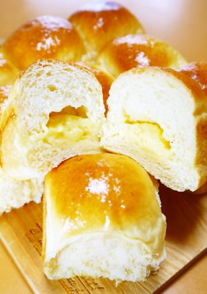 卵と牛乳♪クリームちぎりパン（HB生地）-レシピのメイン写真