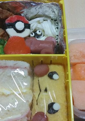 割いて簡単!ポケモンのモジャンボ(^^)-レシピのメイン写真
