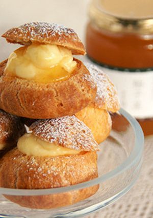 柚子茶シュークリーム-レシピのメイン写真