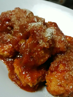 寒天でカサ増し!鶏団子のトマト煮-レシピのメイン写真