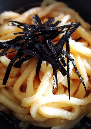 簡単5分！明太うどん-レシピのメイン写真