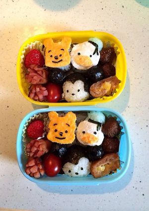 キャラ弁★ツムツム-レシピのメイン写真