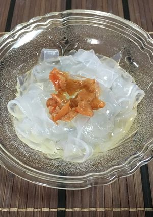 夏にさっぱり 梅くずきり-レシピのメイン写真