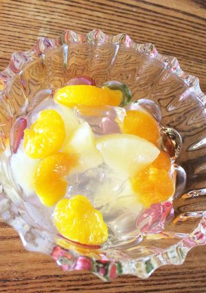ふるっふる寒天ゼリー♩暑い季節にオススメ-レシピのメイン写真