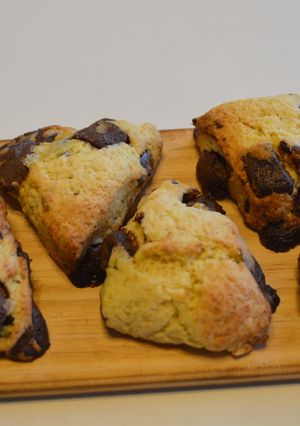ラカントSでチョコチャンクスコーン-レシピのメイン写真