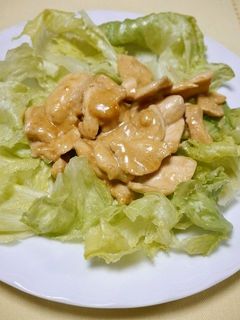 簡単!しっとりムネ肉のエビマヨ風-レシピのメイン写真