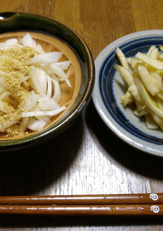 大根の皮。漬け物二種。-レシピのメイン写真