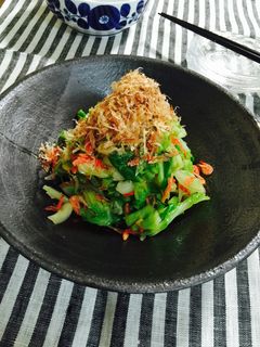 キャベツと小海老のおひたし-レシピのメイン写真