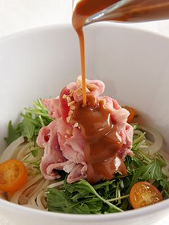 ごまだれうどん-レシピのメイン写真