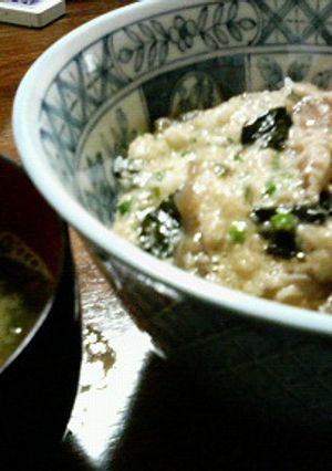 マグロの、中華風山かけ丼-レシピのメイン写真