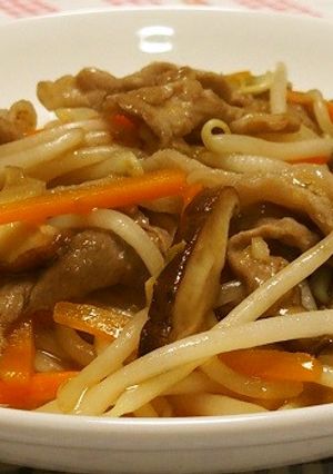 もやしのにんにく生姜醤油炒め-レシピのメイン写真