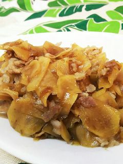 【常備菜】新生姜と豚バラの佃煮-レシピのメイン写真