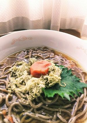 梅だしあんかけそば-レシピのメイン写真