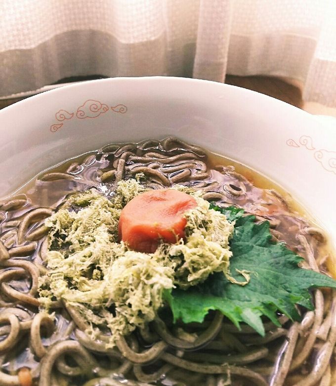 梅だしあんかけそば-レシピのメイン写真