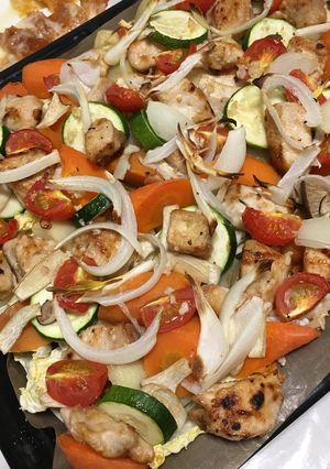 鶏胸肉でぎゅうぎゅう焼き-レシピのメイン写真