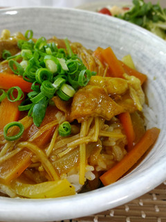 憧れのそば屋さんのカレー丼-レシピのメイン写真