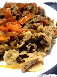 豚肉と野菜の甘辛炒め☆お弁当にも-レシピのメイン写真