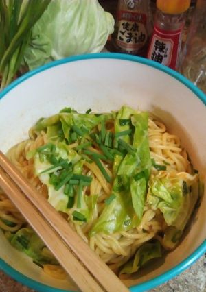 超簡単！八百屋のまかない汁無し坦々麺-レシピのメイン写真