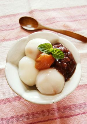 南高梅干し白玉♪小豆添え-レシピのメイン写真
