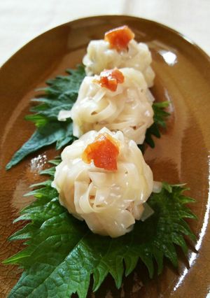 南高梅干しと豆腐のふんわりシュウマイ-レシピのメイン写真