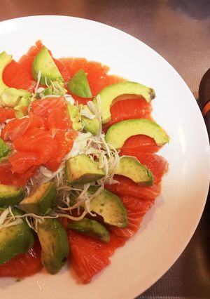 サーモン アボガドサラダ-レシピのメイン写真