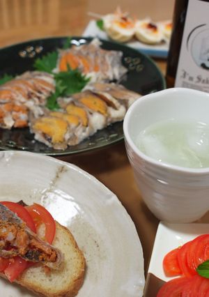 鮒寿司のカナッペ-レシピのメイン写真