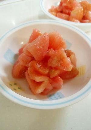 丸ごとトマトシャーベット-レシピのメイン写真