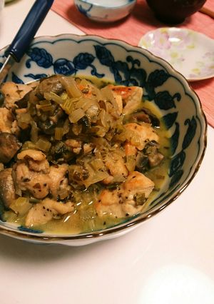 鶏肉のレモンバター煮-レシピのメイン写真