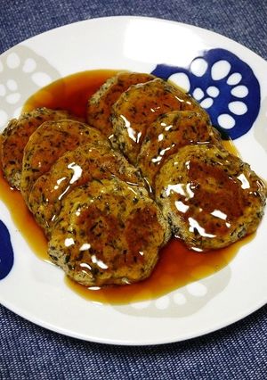 ヘルシー！豆腐ひじきハンバーグ(粉豆腐)-レシピのメイン写真