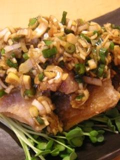 鶏のから揚げ ねぎソース (油淋鶏)-レシピのメイン写真