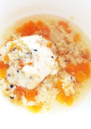 離乳食後期★一食分おかずのフワフワ鶏団子-レシピのメイン写真