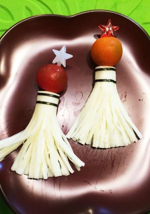 七夕飾り☆明治さいておいしいモッツァレラ-レシピのメイン写真