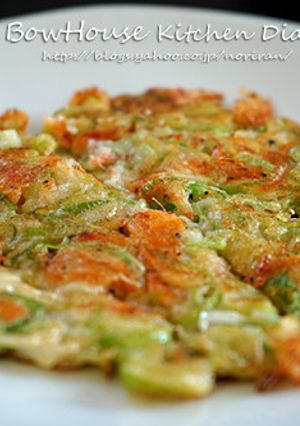 桜海老のネギ焼き（お好み焼き風）-レシピのメイン写真