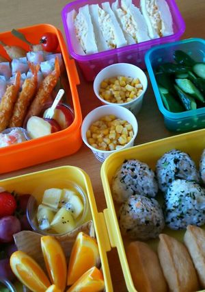2016 小学校運動会お弁当-レシピのメイン写真