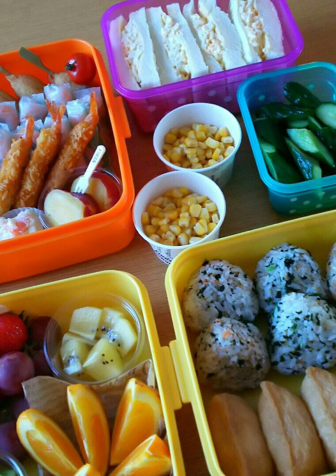 2016 小学校運動会お弁当-レシピのメイン写真