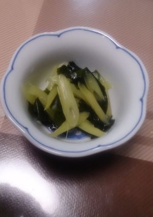 フキの酢の物《覚え書》-レシピのメイン写真