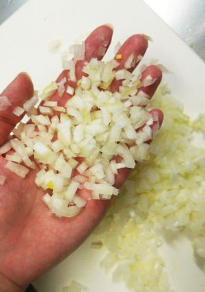 最後まで無駄なく!玉ねぎみじん切り-レシピのメイン写真