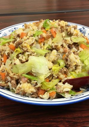 魂のレタスチャーハン-レシピのメイン写真
