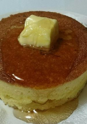 スポンジ生地で♪ホットケーキ-レシピのメイン写真