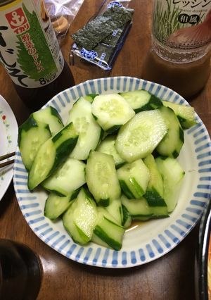 日向夏ドレッシングで☆きゅうりの漬物-レシピのメイン写真