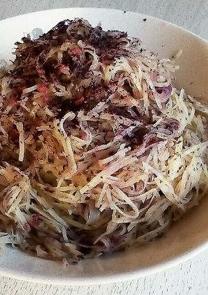 【材料二つ&簡単】千切りポテトサラダ-レシピのメイン写真