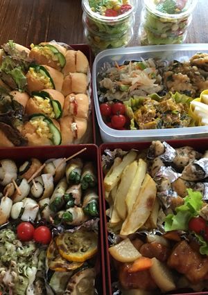 2016運動会☆ちぎりパンサンドイッチ-レシピのメイン写真