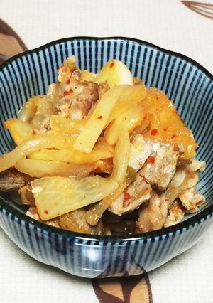 味噌でコクが深まる豚キムチ-レシピのメイン写真