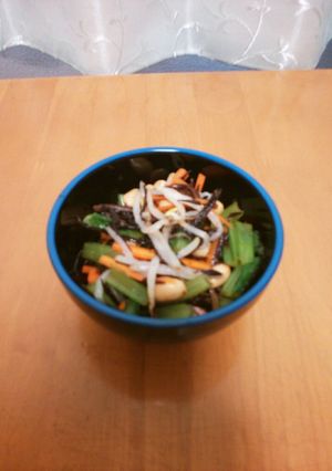 小松菜の梅味噌和え-レシピのメイン写真