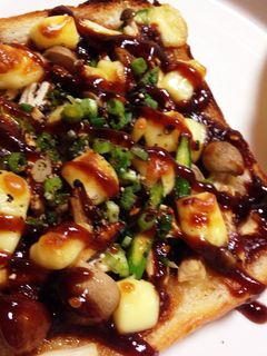 きのこの簡単トースト〜味噌味〜-レシピのメイン写真