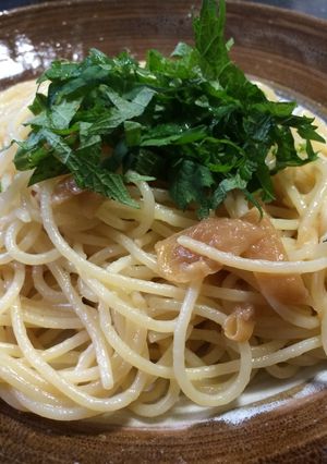 梅パスタ-レシピのメイン写真