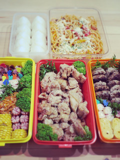 2016 小学生「肉」運動会弁当-レシピのメイン写真