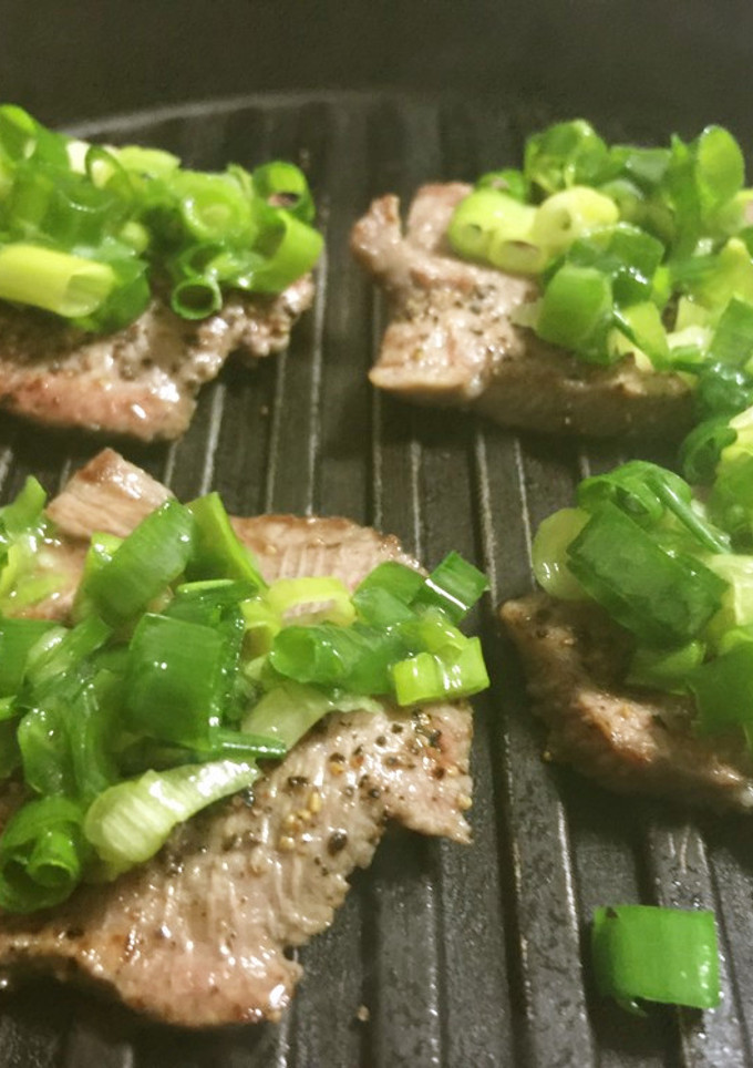 超簡単ネギ塩焼肉-レシピのメイン写真