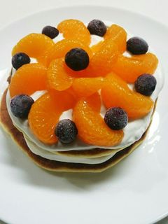 簡単☆フワフワパンケーキ-レシピのメイン写真